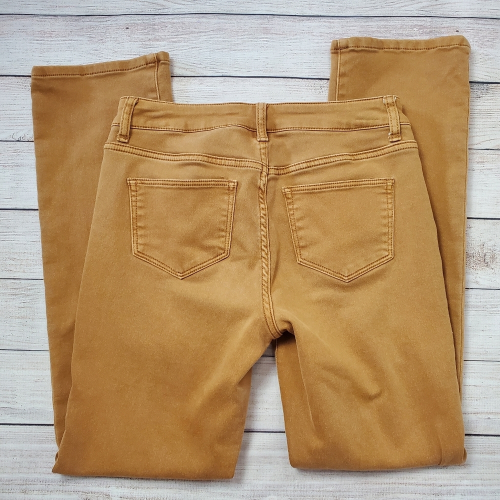 Dress barn straight leg brown pants - Picture 2 of 5